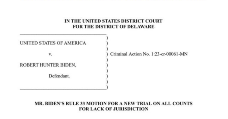 Hunter Biden Files For New Trial * 100PercentFedUp.com * by Anthony T