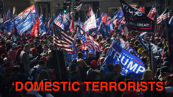 Politics: Dem Labels All Trump Supporters ‘domestic Terrorists – The