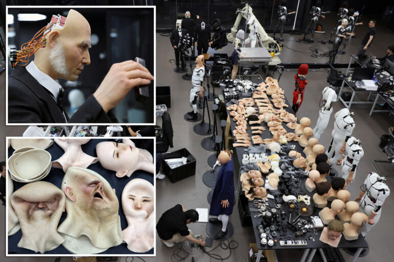 Science & Tech: Chinese Company Develops Human Like Robots That Can