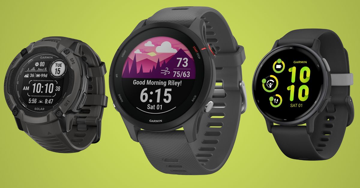 Travel & Lifestyle: Garmin's Gps Sport Watches Are Up To