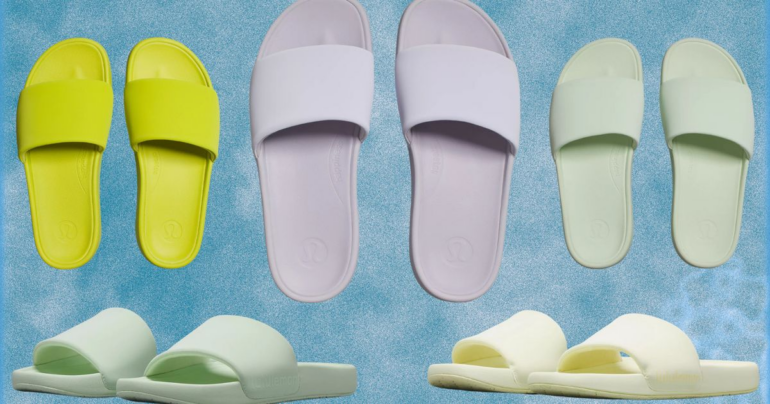 Travel & Lifestyle: Lululemon Restfeel Slides Are The Comfy Sandals