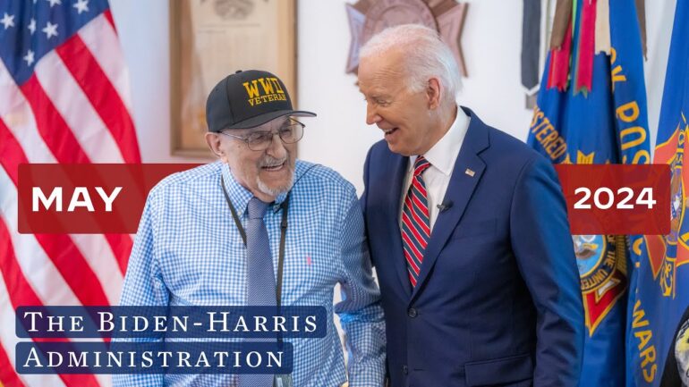 A look back at May 2024 at the Biden-Harris White House.