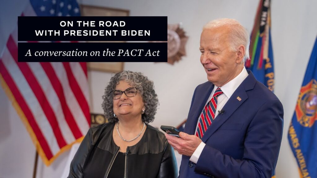 On the Road with President Biden: A conversation on the PACT Act