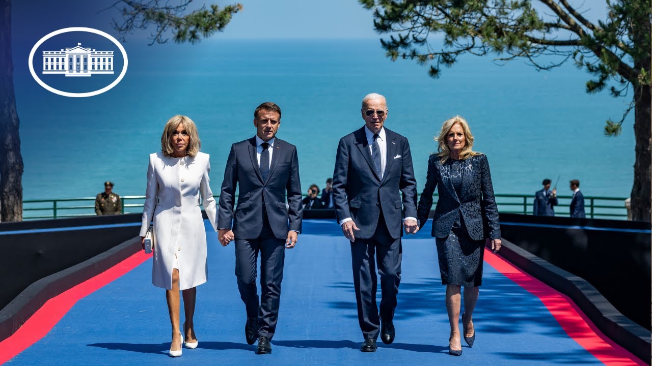 President Biden and First Lady Jill Biden visit Normandy, France on the 80th Anniversary of D-Day.