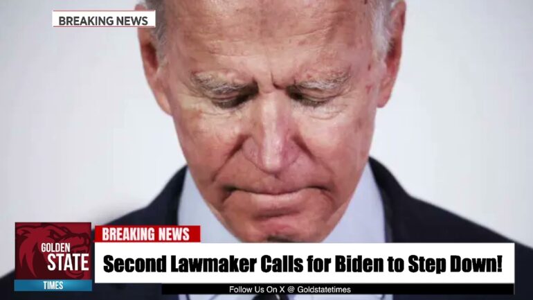 BREAKING: Second Democrat Lawmaker Calls on Biden to Drop Out!