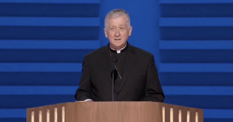 Catholic Bishop’s Disgusting “Prayer” From DNC Night One Absolutely Ripped To Shreds… * 100PercentFedUp.com * by Noah