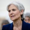 Green Party presidential candidate, Jill Stein, waiting to speak at a board of elections meeting at City Hall in Philadelphia