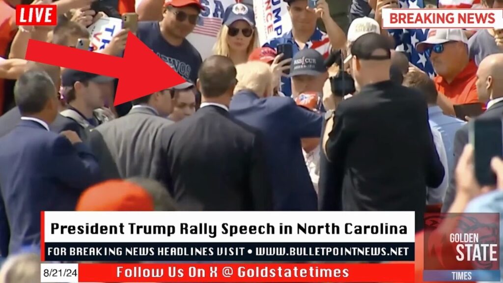 KAMALA WOULD NEVER DO THIS: Trump Stuns Crowd with Unbelievable Move at North Carolina Rally!