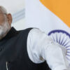 Indian Prime Minister Narendra Modi addresses a press conference with Austria's Chancellor (not pictured) after bilateral talks at the Chancellory in Vienna, on July 10, 2024 during Modi's state visit to Austria.