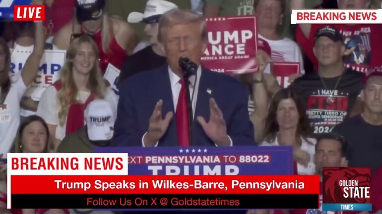 Trump's Most Explosive Speech to Date He ROCKS Pennsylvania