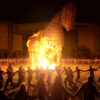 Satire News: Dnc Attendees Set Massive Wooden Donkey Ablaze To