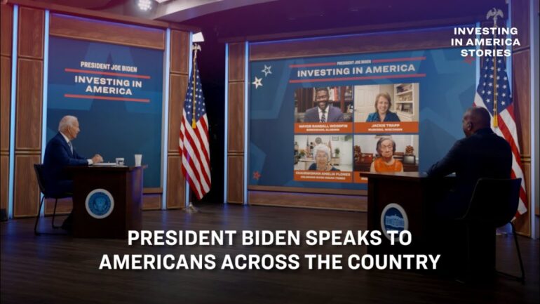 President Biden speaks to Americans across the country about his Investing in America Agenda