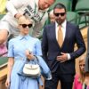 Jordyn Blum, Dave Grohl at Wimbledon on July 2