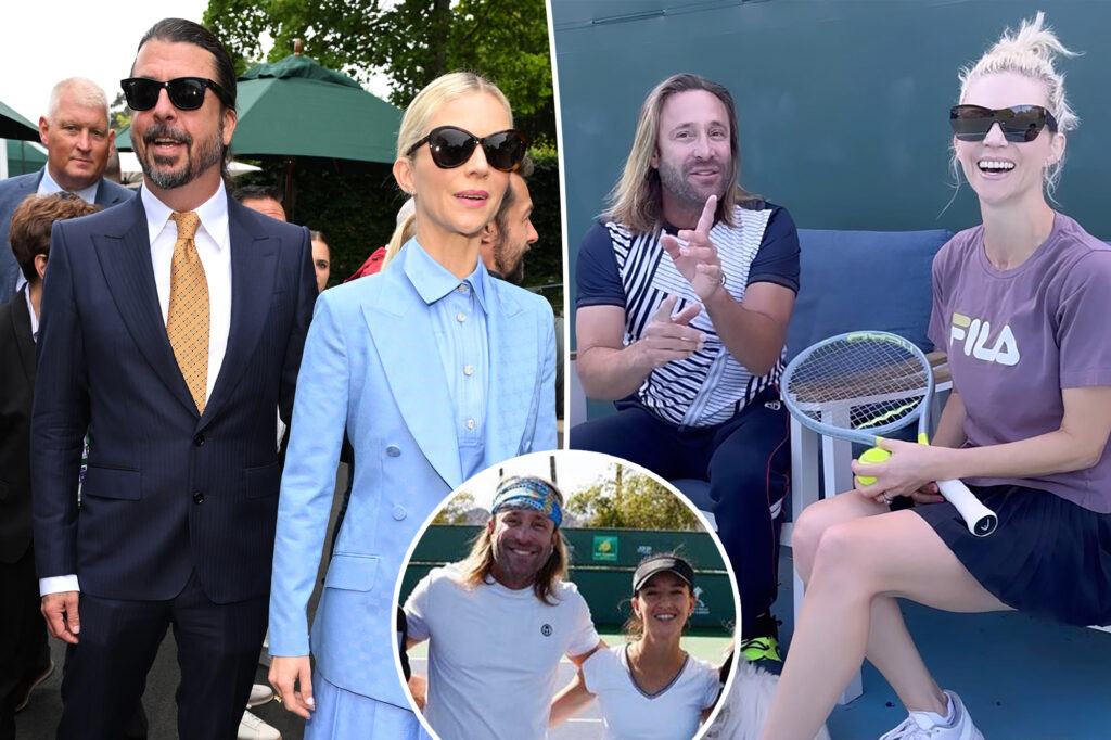 Gossip & Rumors: Dave Grohl's Wife Jordyn Blum's 'hot' Tennis