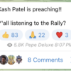 Kash Patel On Fire Last Night At Trump Rally — “He’s Preaching!!” * 100PercentFedUp.com * by Noah