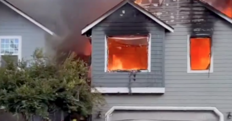 Plane Crashes Into Residential Homes! * 100PercentFedUp.com * by M Winger