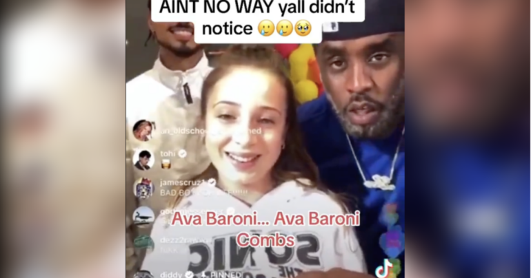 Remember When Diddy “Adopted” A Young White Girl? * 100PercentFedUp.com * by Noah