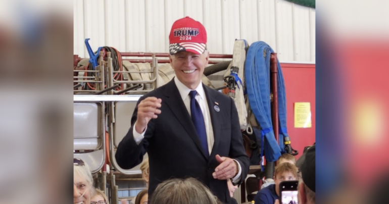 Why Is Joe Biden Now Wearing Trump’s Red MAGA Hat? (Yes, It’s Real) * 100PercentFedUp.com * by Noah