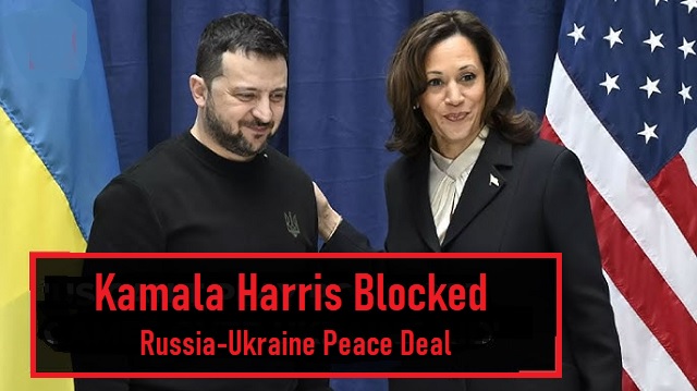 Politics: Biden/harris Blocked Ukraine Russia Peace Deal