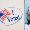 TOPSHOT - A voter casts their votes at a polling station in Nashville, Tennessee on Super Tuesday, March 5, 2024. Americans from 15 states and one territory vote simultaneously on "Super Tuesday," a campaign calendar milestone expected to leave Donald Trump a hair's breadth from securing the Republican Party's presidential nomination. (Photo by SETH HERALD / AFP) (Photo by SETH HERALD/AFP via Getty Images)