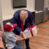 Politics: Trump Gives Sweet Gift To 8 Year Old Supporter With Rare