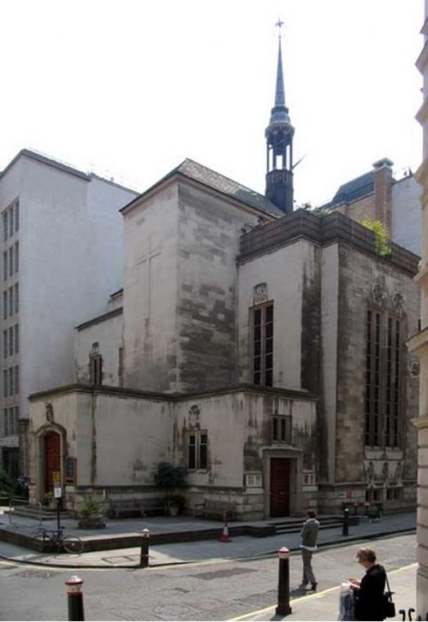 he Dutch Church, Austin Friars, London.