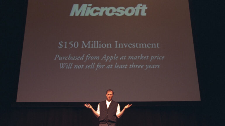 Apple and Microsoft 1997