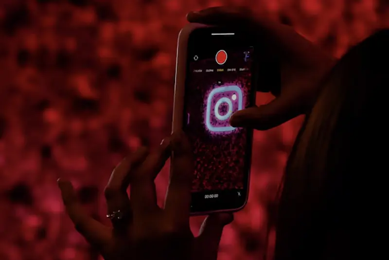 A logo of mobile application Instagram is seen on a mobile phone, during a conference in Mumbai, India, September 20, 2023. REUTERS/Francis Mascarenhas/File Photo