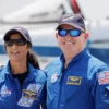 NASA astronauts Butch Wilmore and Suni Williams pose ahead of the launch of Boeing's Starliner-1 Crew Flight Test (CFT), in Cape Canaveral, Florida, U.S., April 25, 2024. REUTERS/Joe Skipper/File Photo