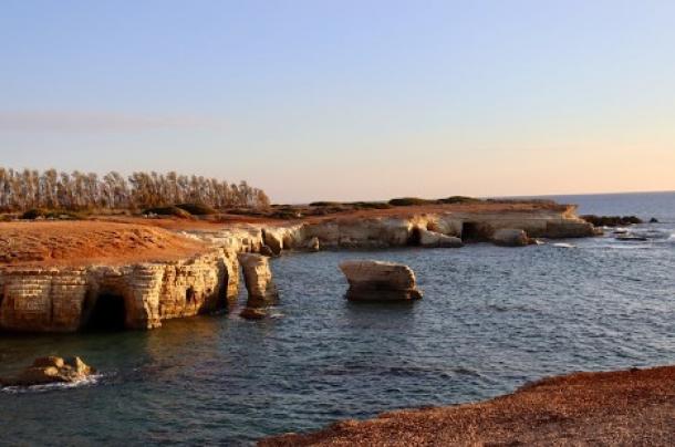 The western coast of Cyprus.