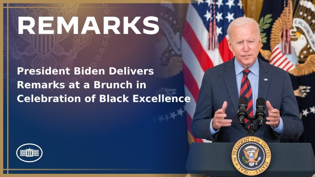 President Biden Delivers Remarks at a Brunch in Celebration of Black Excellence