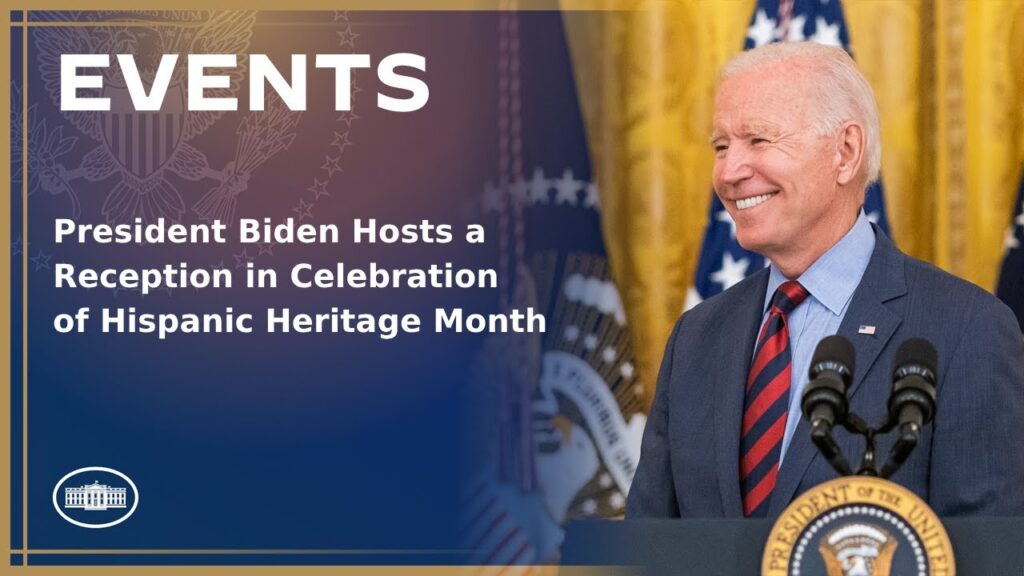 President Biden Hosts a Reception in Celebration of Hispanic Heritage Month