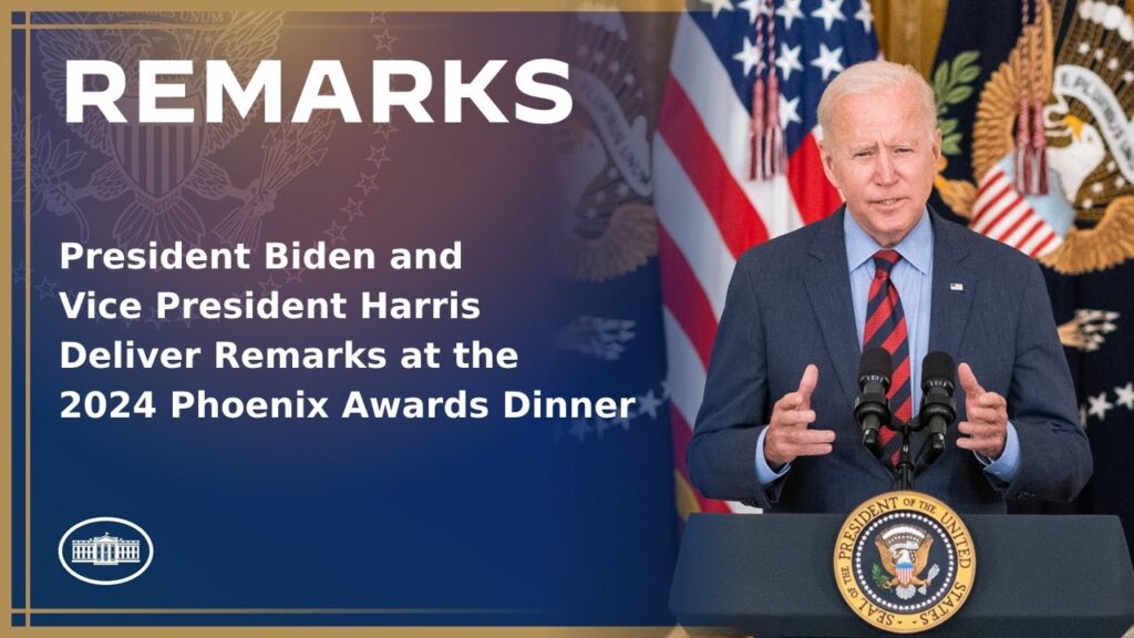 President Biden and Vice President Harris Deliver Remarks at the 2024 Phoenix Awards Dinner