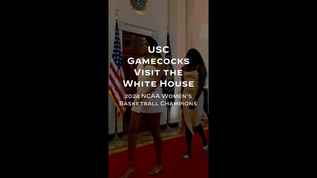 President Biden welcomes the South Carolina Gamecocks Women's Basketball team to the White House