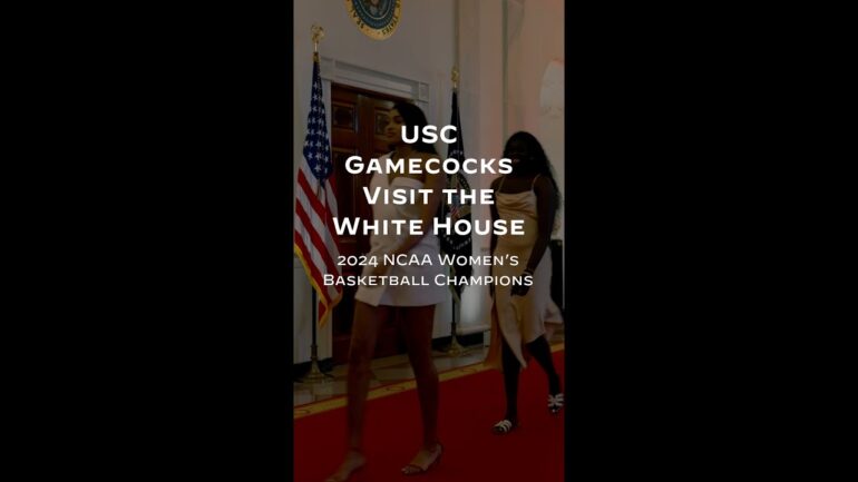 President Biden welcomes the South Carolina Gamecocks Women's Basketball team to the White House