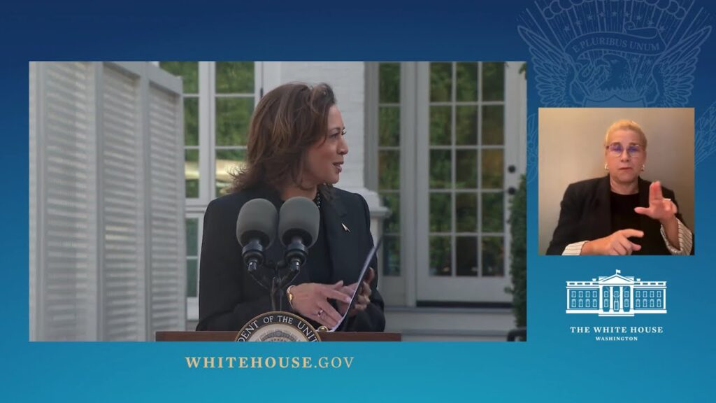 Vice President Harris and the Second Gentleman Mark One Year Since Hamas' Terrorist Attacks