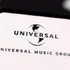 Universal Music Group logo is seen displayed in this illustration taken, May 3, 2022. REUTERS/Dado Ruvic/Illustration/File Photo