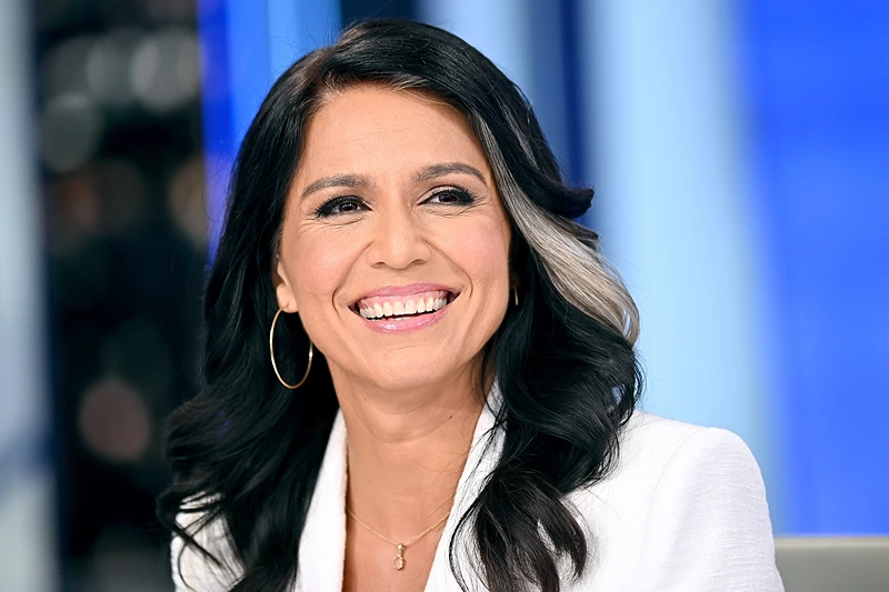 NEW YORK, NEW YORK - SEPTEMBER 13: Tulsi Gabbard attends a live taping of Hannity at Fox News Channel Studios on September 13, 2023 in New York City. (Photo by Steven Ferdman/Getty Images)