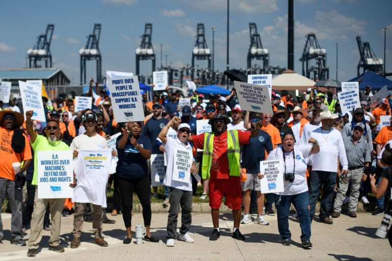 Politics: Biden's Forced End To Port Strike Is A Bad