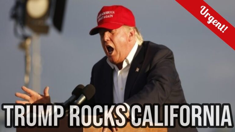 Did Trump Just EXPOSE a Major Political Secret in California?!