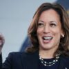 WAYNE, MICHIGAN - AUGUST 08: Democratic presidential candidate U.S. Vice President Kamala Harris speaks at a campaign rally at United Auto Workers Local 900 on August 8, 2024 in Wayne, Michigan. Kamala Harris and her newly selected running mate Tim Walz are campaigning across the country this week. (Photo by Andrew Harnik/Getty Images)