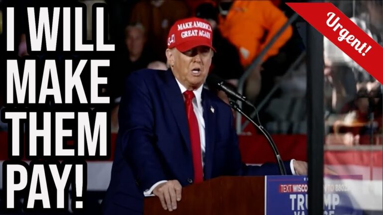 I WILL MAKE THEM APOLOGIZE: Trump EXPLOSIVE Speech in Wisconsin!