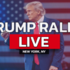 Politics: Live: Trump Rally Msg