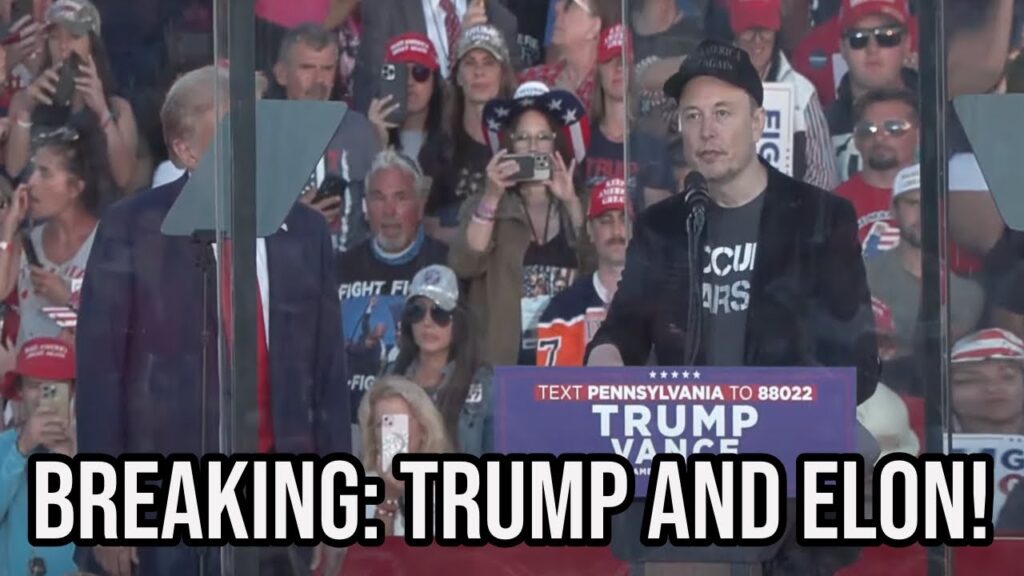 Trump and Elon Musk SHOCK the ESTABLISHMENT at Rally in Butler PA!