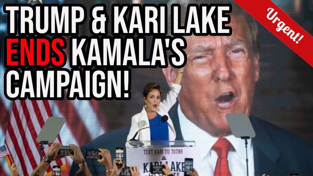 Trump and Kari Lake's Explosive Speech SLAMS Kamala Harris: THIS WILL DEFINE 2024 Election!"