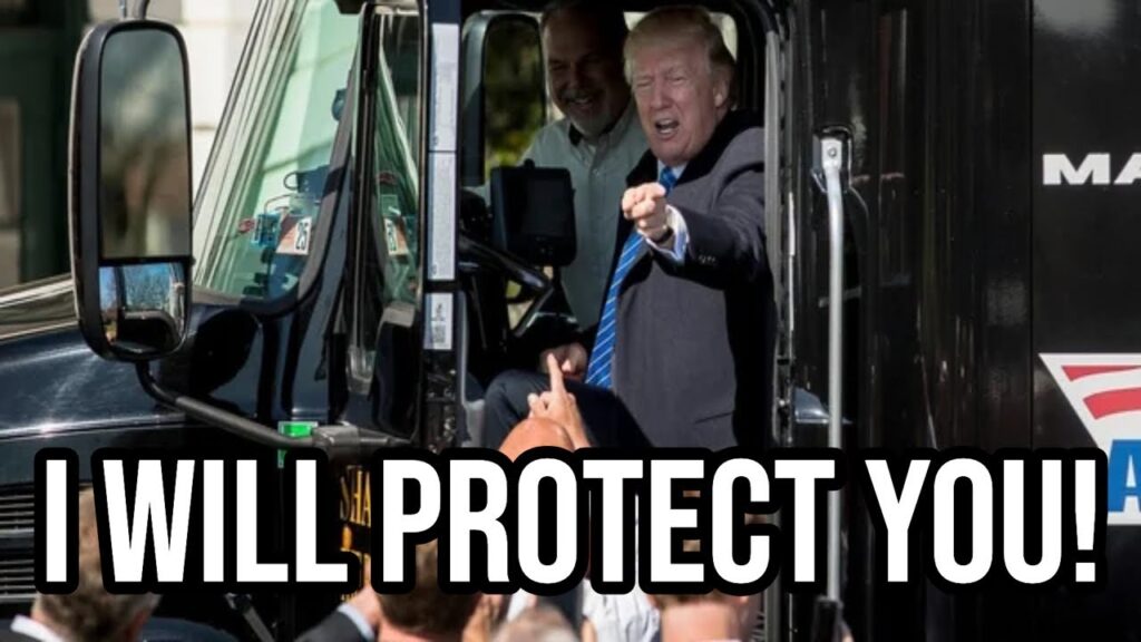 YOUR PRAYERS WILL BE ANSWERED: Trump SHOCKS American Truckers!