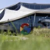 The logo of Google is seen outside Google Bay View facilities during the Made by Google event in Mountain View, California, U.S. August 13, 2024. REUTERS/Manuel Orbegozo/File Photo