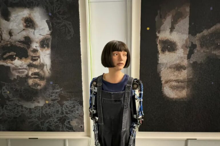 Science & Tech: Sotheby's To Auction Painting By Humanoid Robot