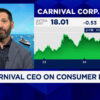 Carnival CEO Josh Weinstein on Q3 earnings beat