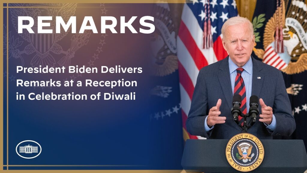 President Biden Delivers Remarks at a Reception in Celebration of Diwali